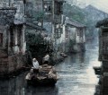 Yangtze Niet Delta Water Country 1984 Landschaften aus China